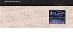 Desktop Screenshot of maitlandreptheatre.org